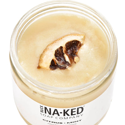 Citrus + Mint Sugar Scrub: Buck Naked