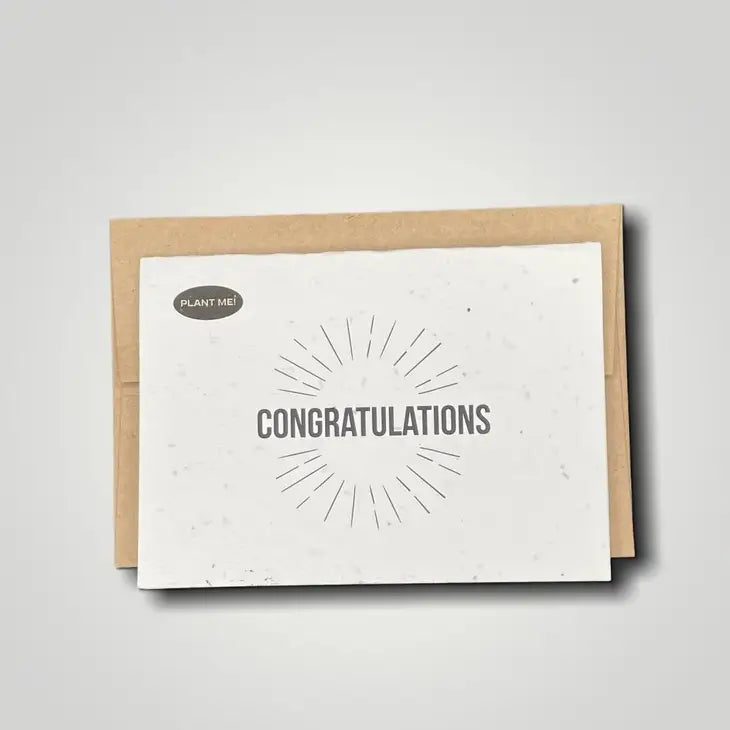 Congratulations Cards - Plantable Greetings