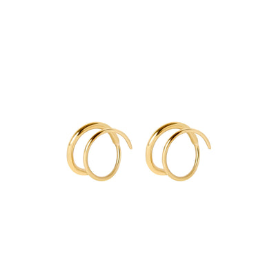 Willow | Circles Threader Earrings - Bambu