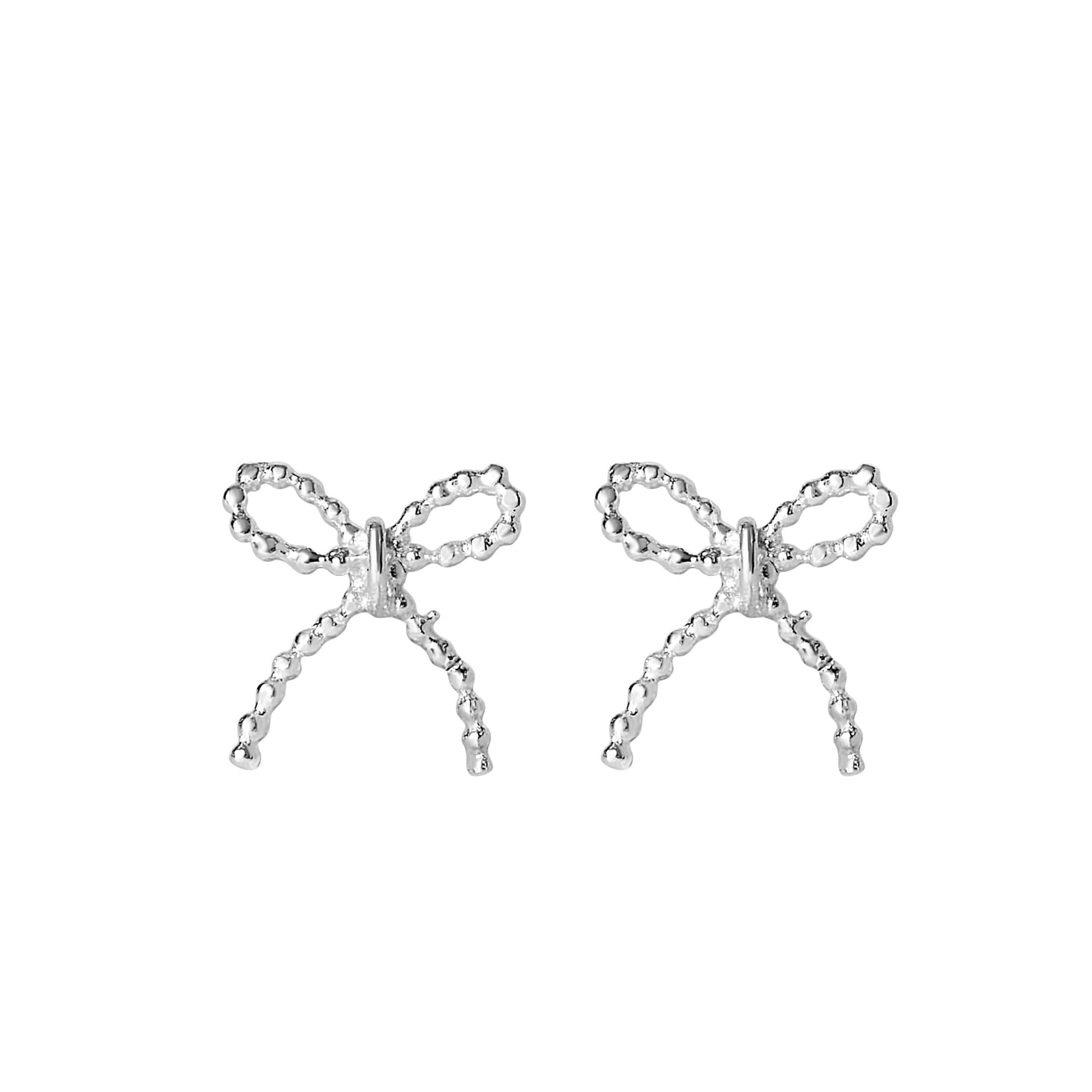 Bambu Frankie Bowtie Studs | Dainty Bowtie