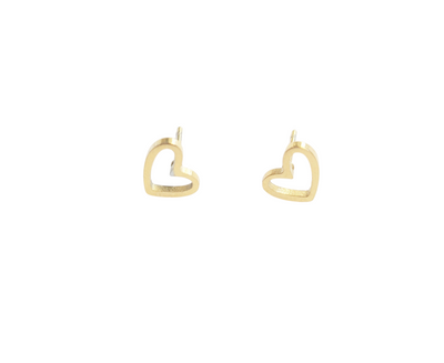 Bambu Grace | Heart Studs