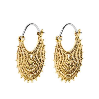 Bambu Zuri | Intricate Filigree Hoop
