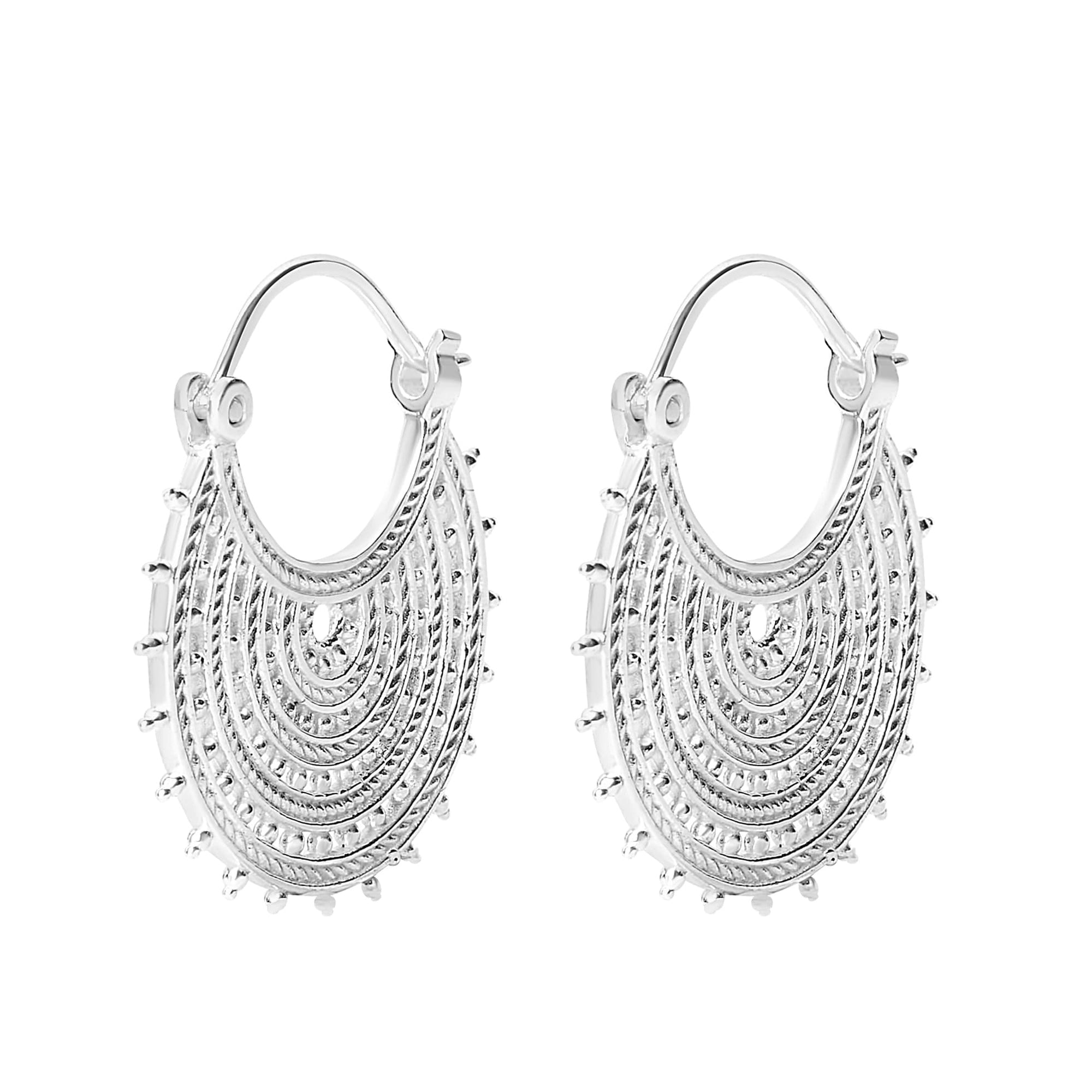 Bambu Zuri | Intricate Filigree Hoop
