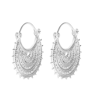 Bambu Zuri | Intricate Filigree Hoop