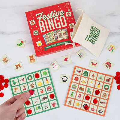 Festive Bingo Christmas game