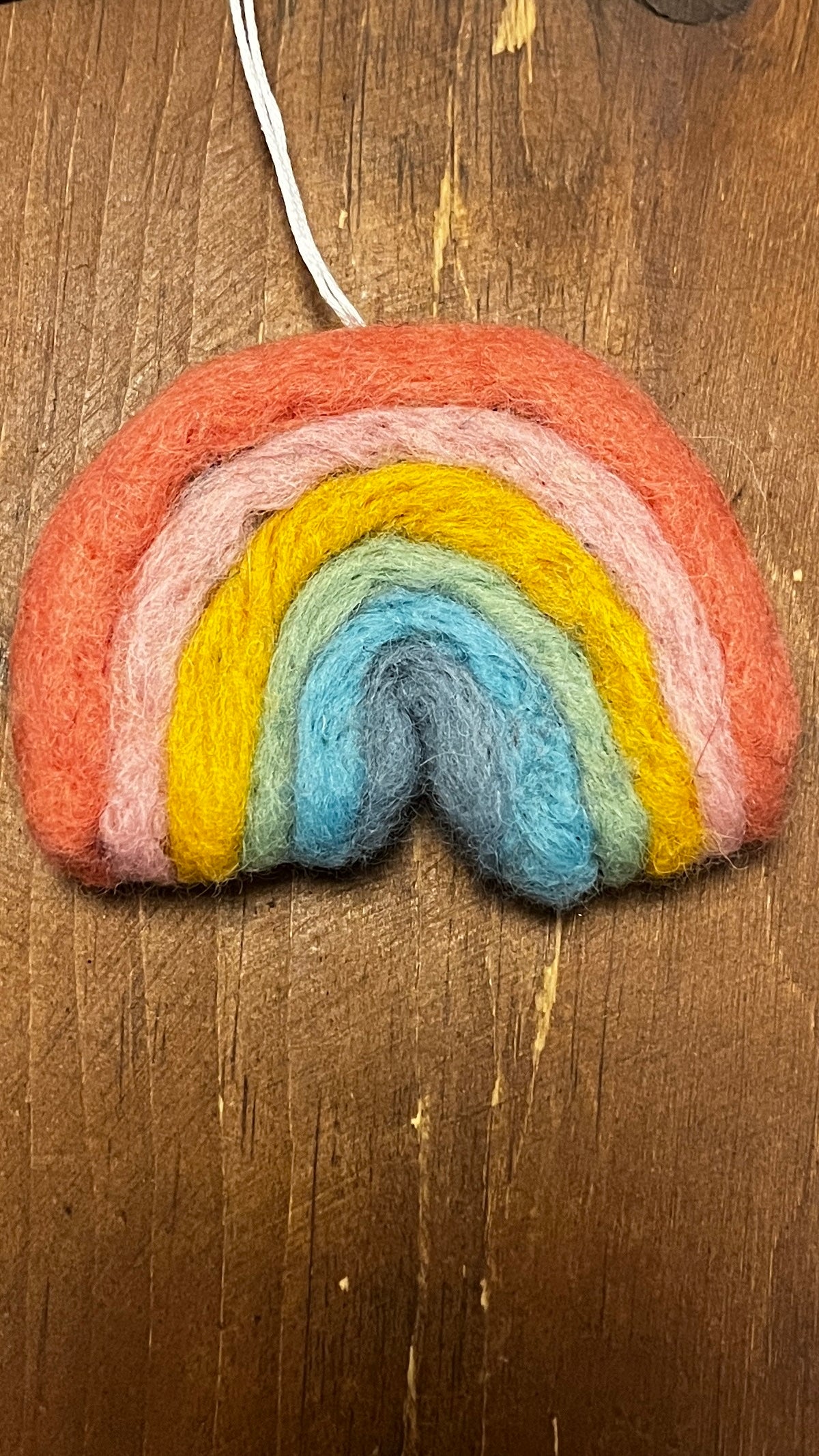 Rainbow Felt Ornament