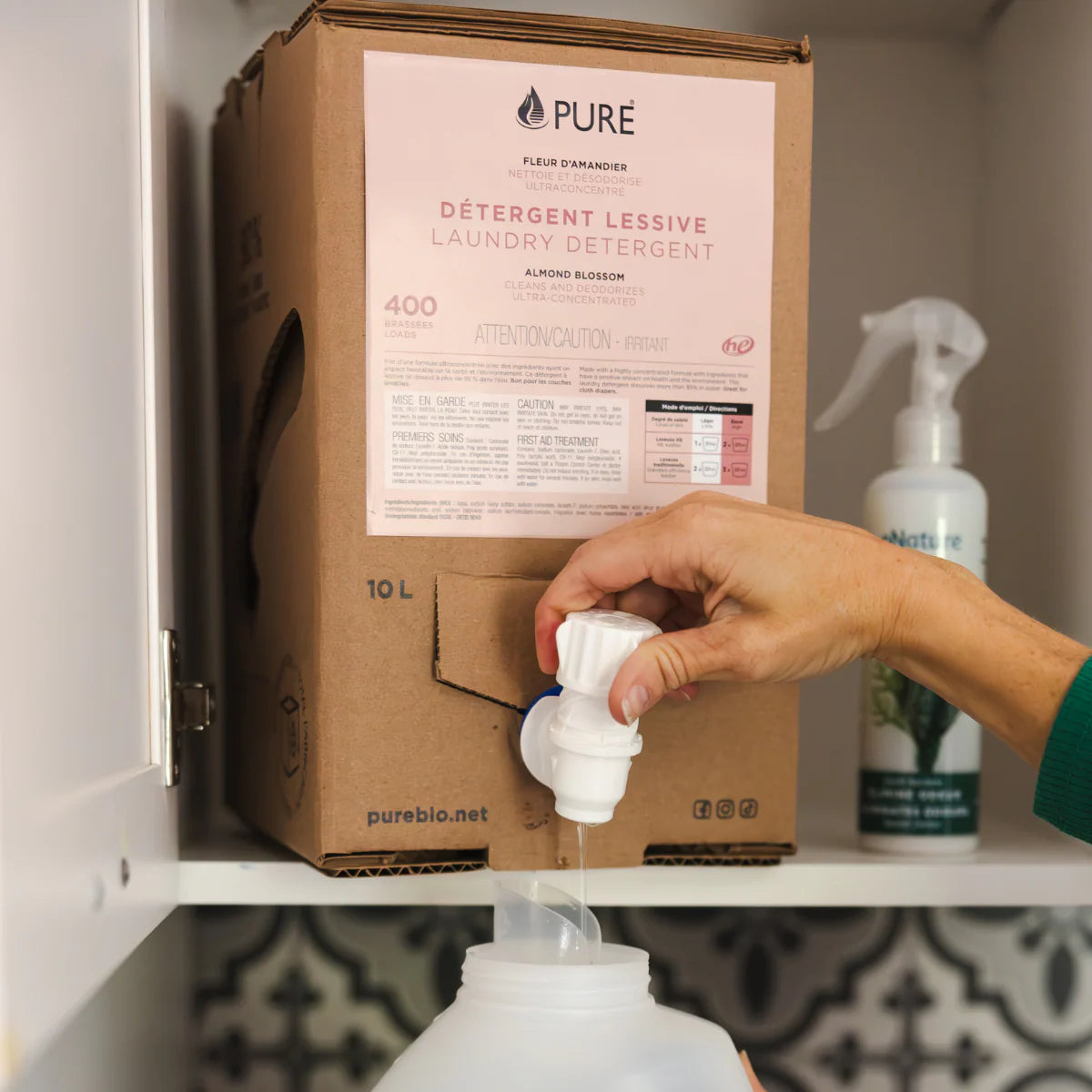 Laundry detergent - 10 L - PURE
