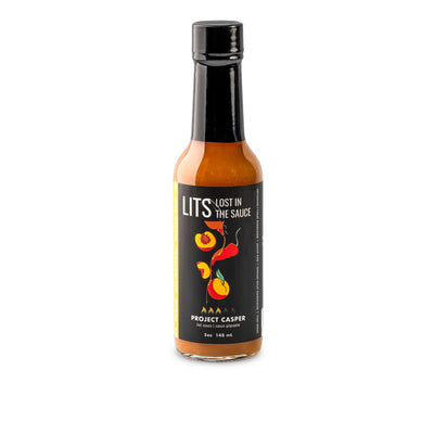 PROJECT CASPER - PEACH MAPLE GARLIC HOT SAUCE
 - Lost in the sauce