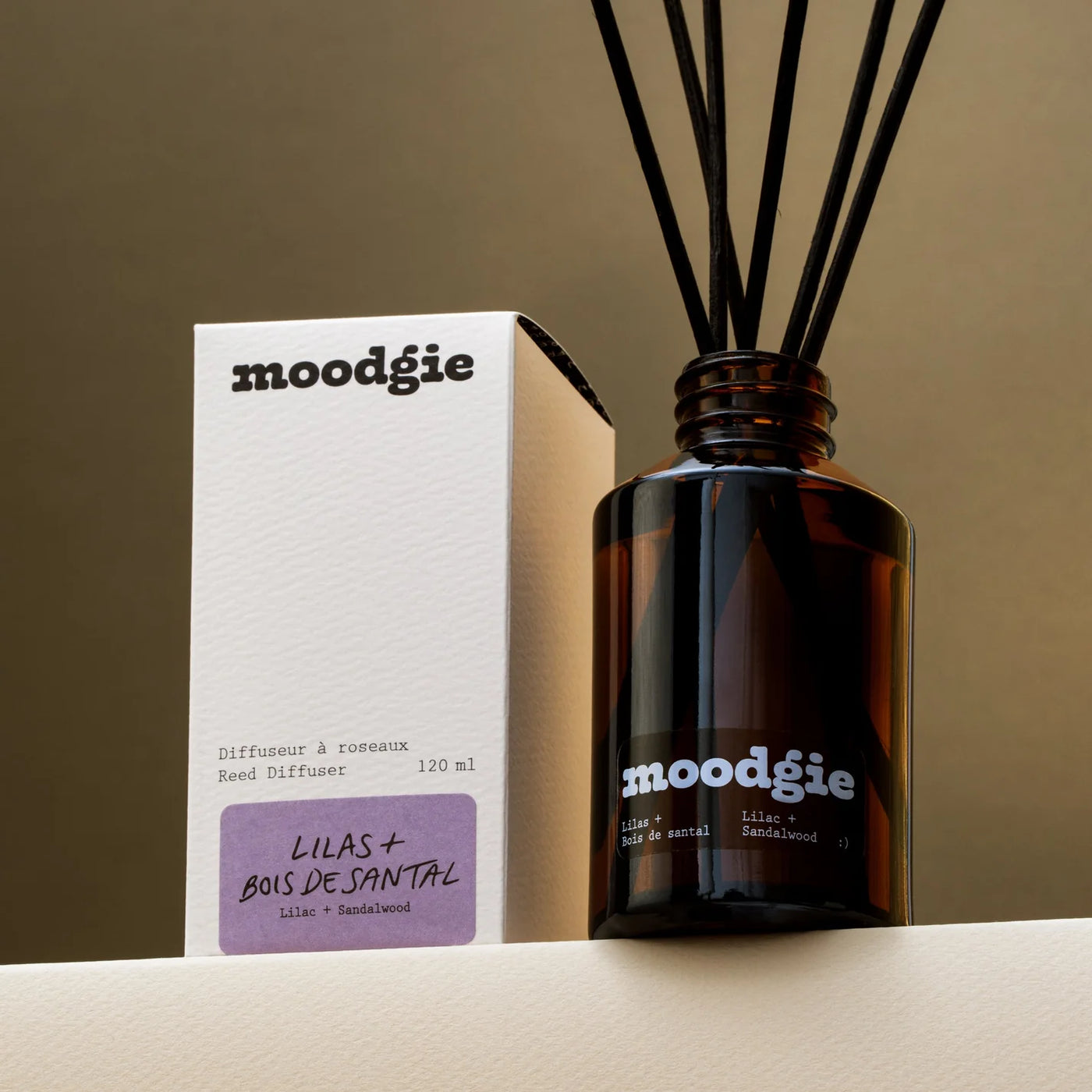 Lilacs + Sandalwood : Reed Diffuser -  moodgie