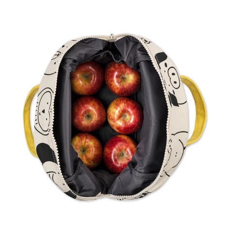 Zipper Lunch Bag: Animal Friends   -Fluf