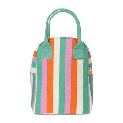 Zipper Lunch Bag: Three Stripe   -Fluf