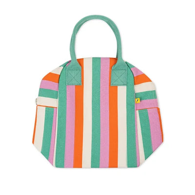 Zipper Lunch Bag: Three Stripe   -Fluf
