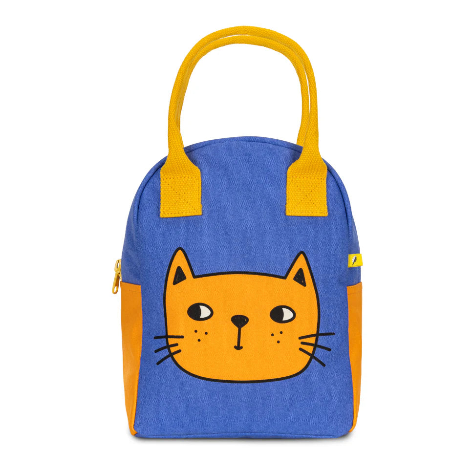 Zipper Lunch Bag: Kitty - Fluf