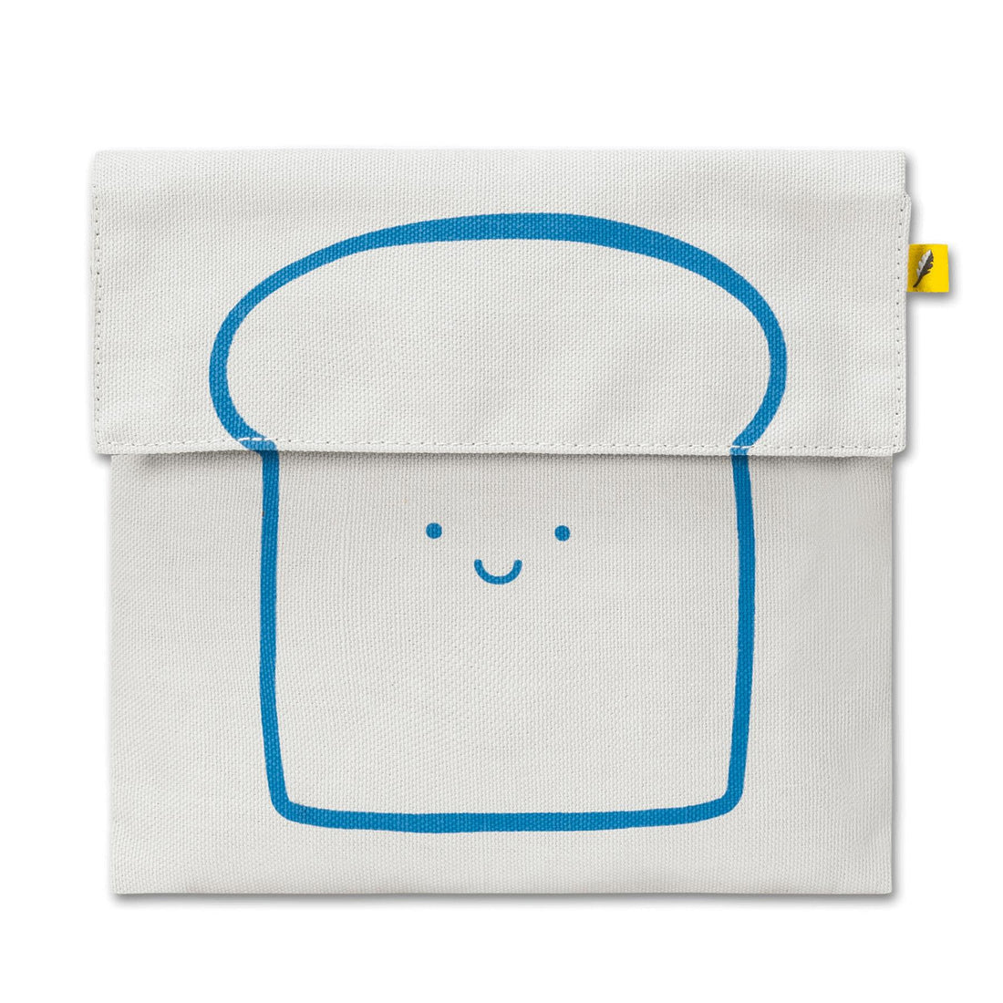 Flip Snack Sack Happy Blue Bread - Fluf