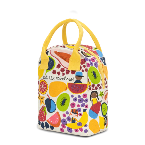 Zipper Lunch Bag: Taste The Rainbow - Fluf
