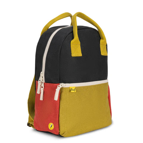 Backpack Junior: Carbon / Cactus - Fluf