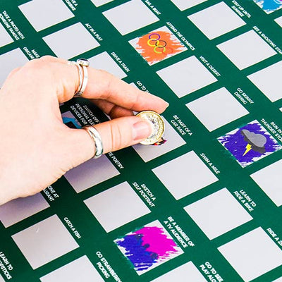 100 bucket list ideas Scratch off