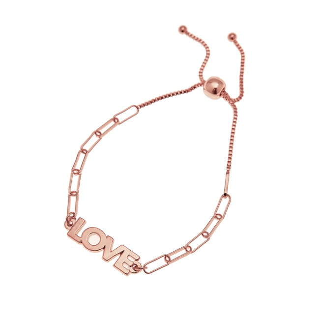 Love Bracelet in Rose Gold - Valentine's Day Gift