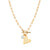 Gold Rosie Necklace- Valentine's Day Gift