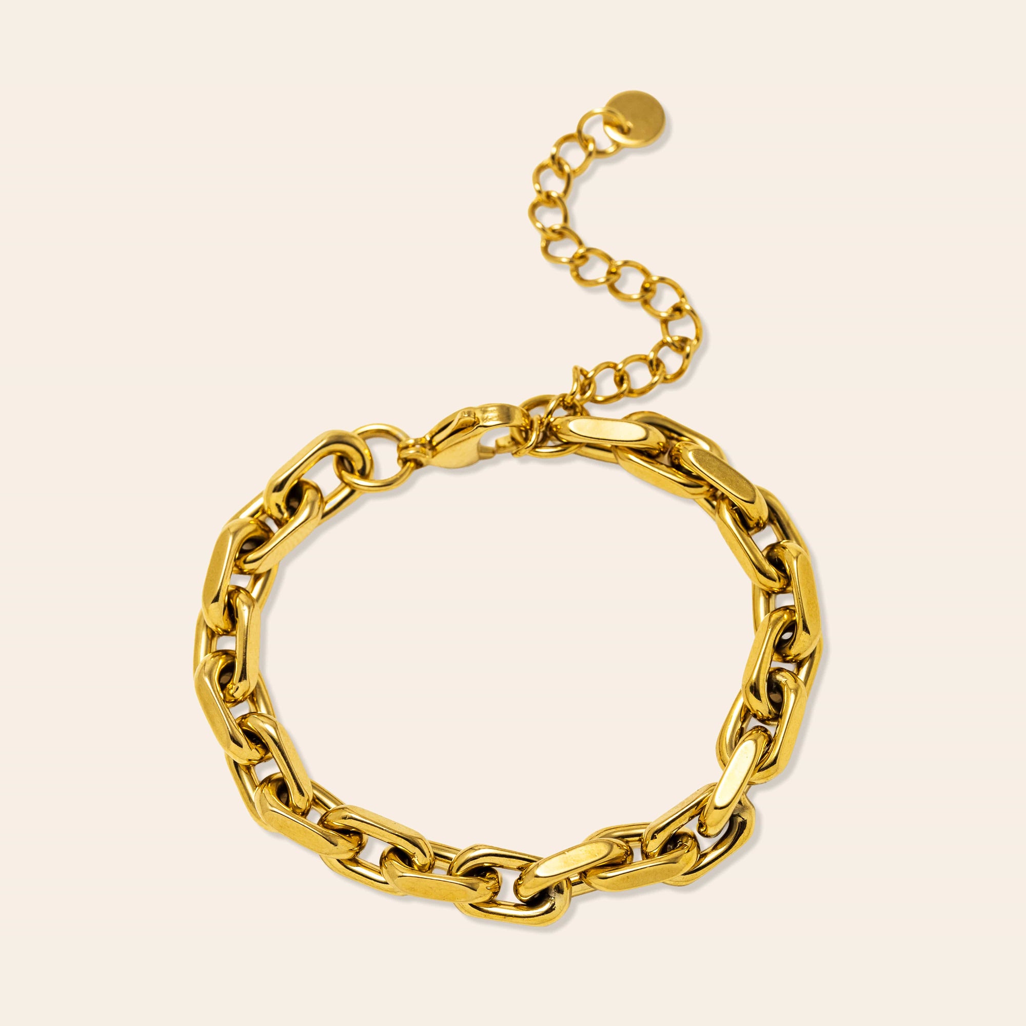 Veya chain bracelet in gold by Lover's Tempo