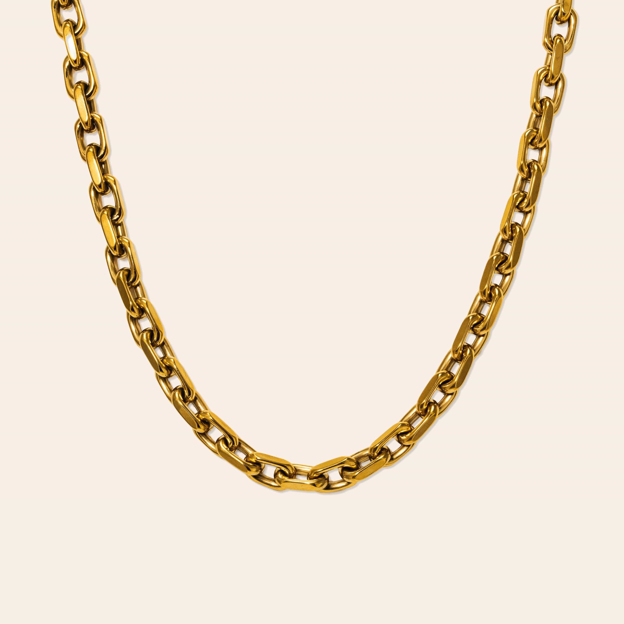 Veya chain necklace in gold by Lover's Tempo