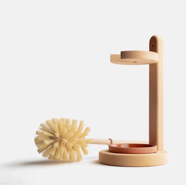 Plastic Free Toilet Brush & Stand - Smile Boutiques