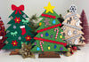 Kid's paintable Christmas Tree DIY Kit - family fun activity