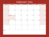 2026 Toronto Neighbourhood Calendar - 12" X 9"