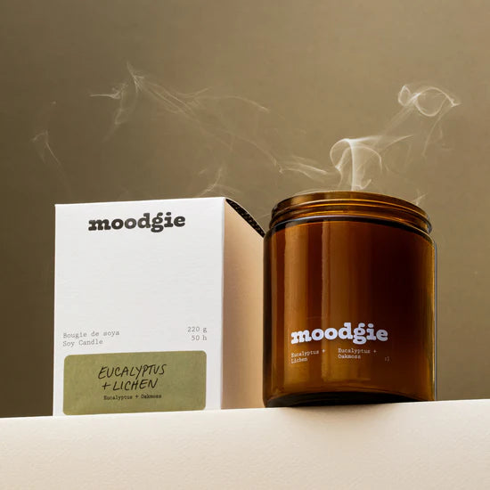 Eucalyptus + Oakmoss Candle- moodgie