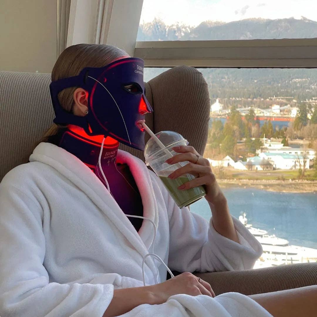 Equinox™ Pro LED Face and Neck Mask - Lights On, Problems Off