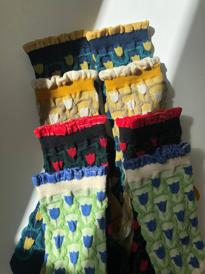 TULIPS HOLIDAY SOCKS