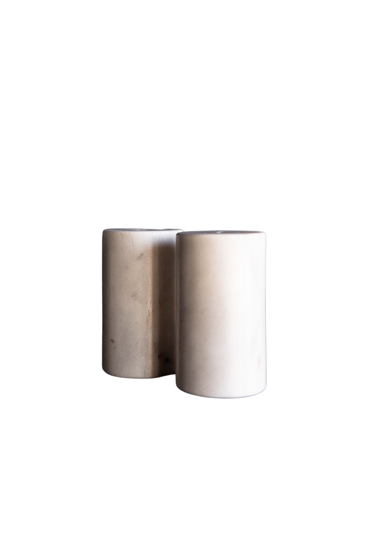 White Marble Salt & Pepper Shakers