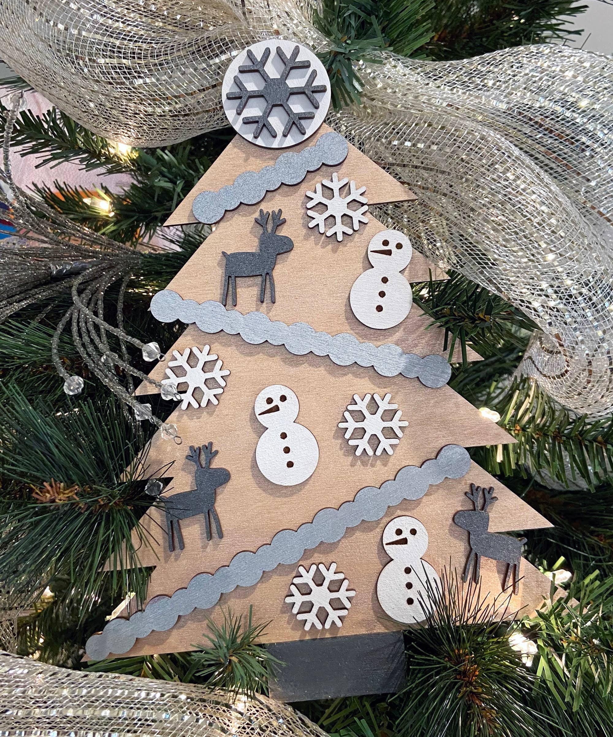 Paintable Christmas Tree DIY Kit