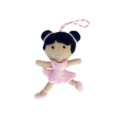 Ballerina Christmas Ornament