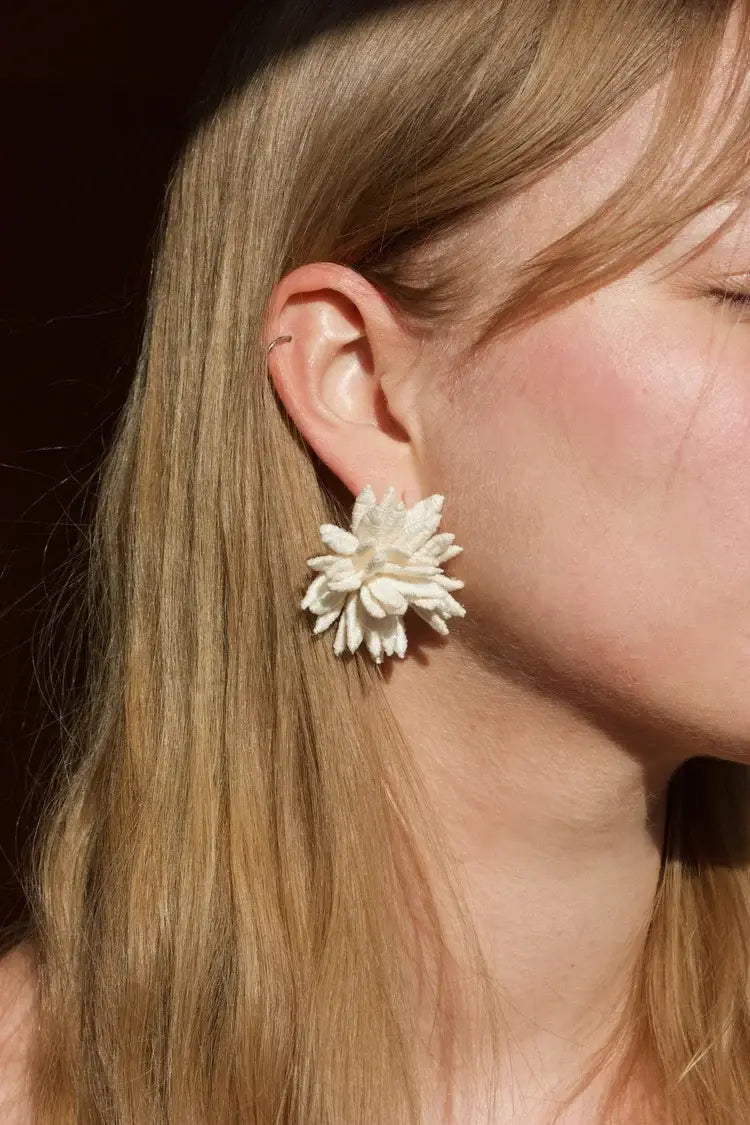 Chrysanthemum Earrings - This ILK