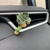 Car Vent Essential Oil Diffuser: Felted Succulent