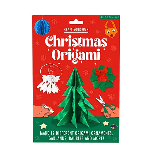Christmas Origami packaging