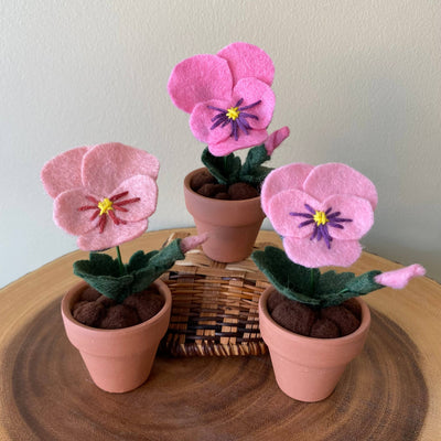 Pansy Felt Forever Flower