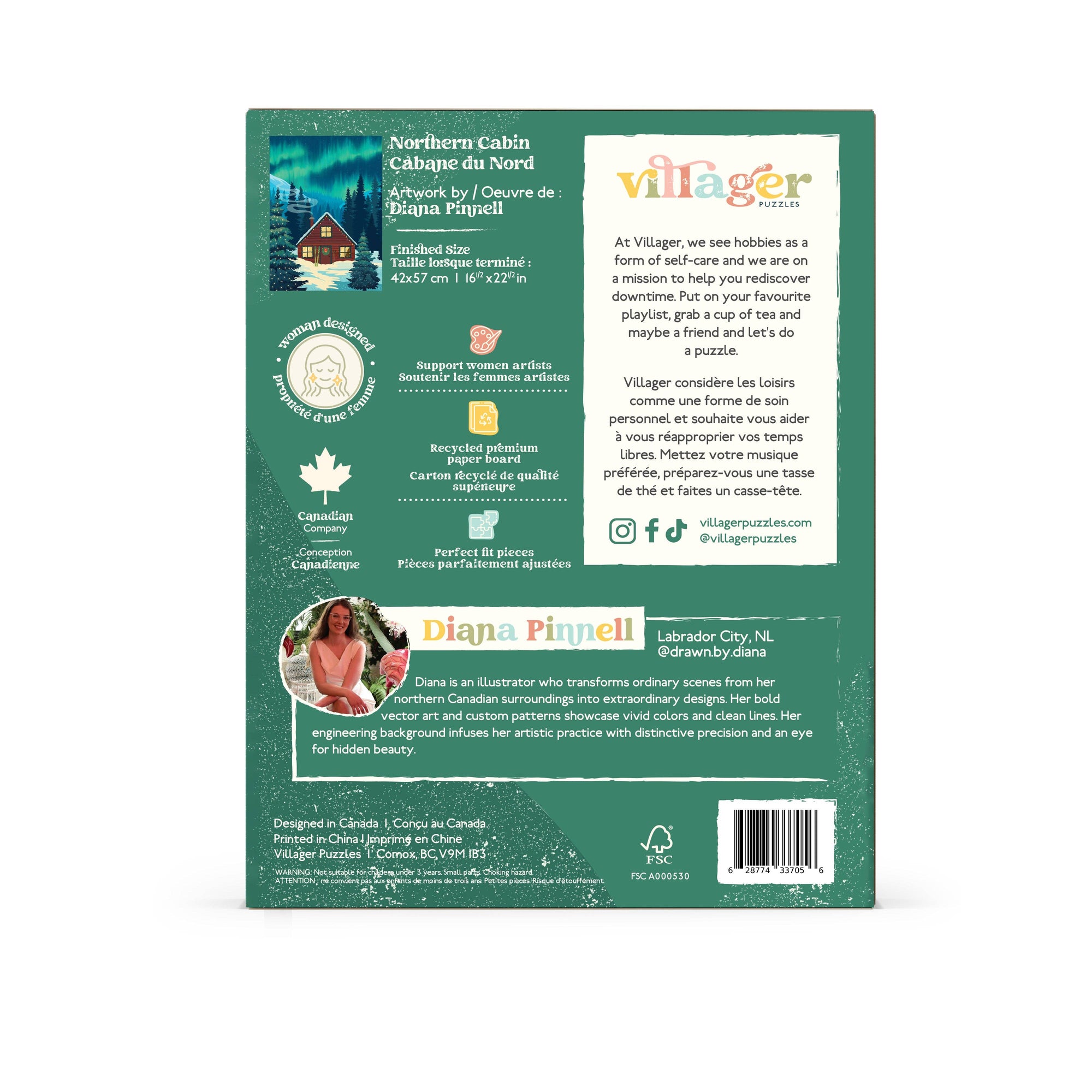 Northern Cabin | 500-Piece Puzzle