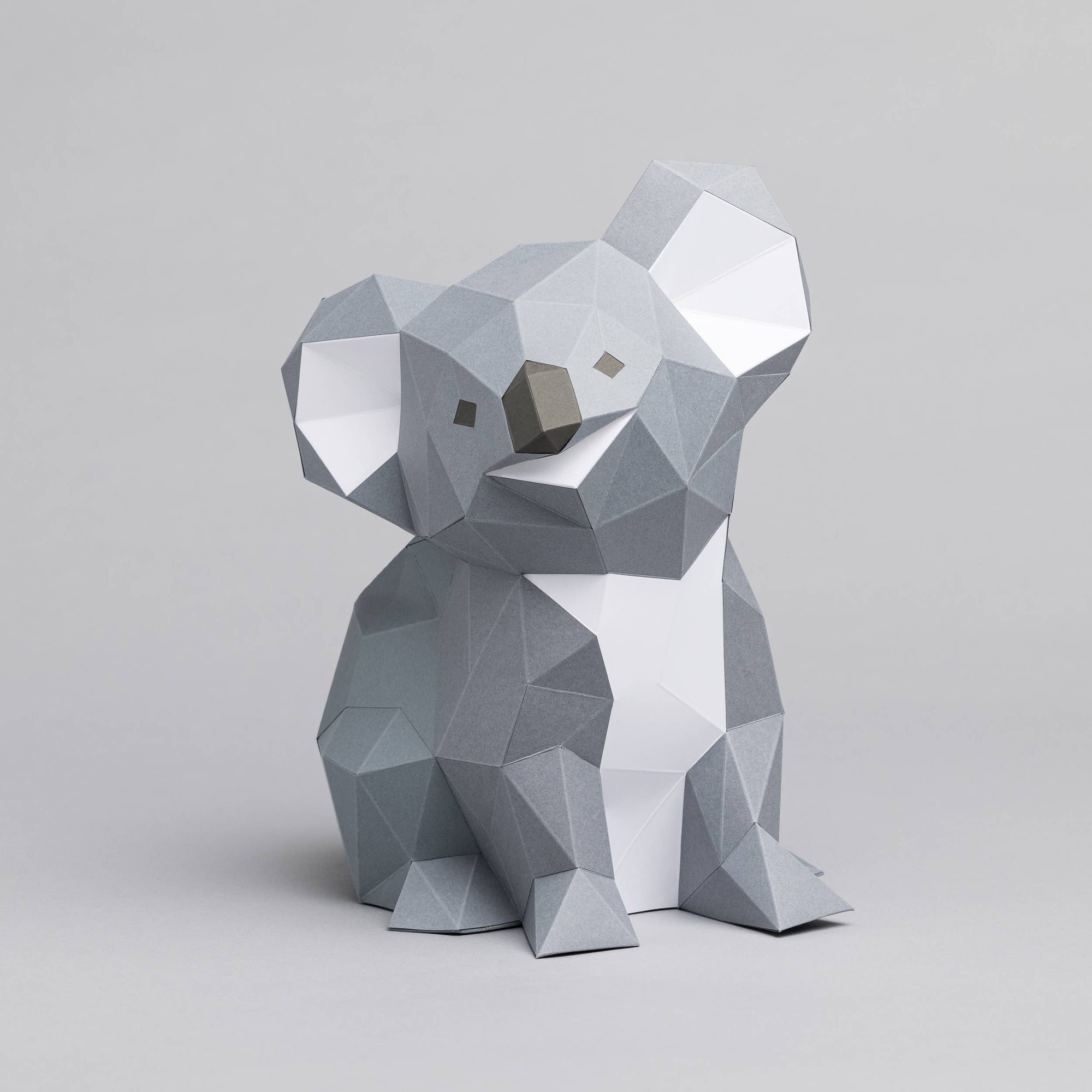DIY Koala 3D paper origami model Kit