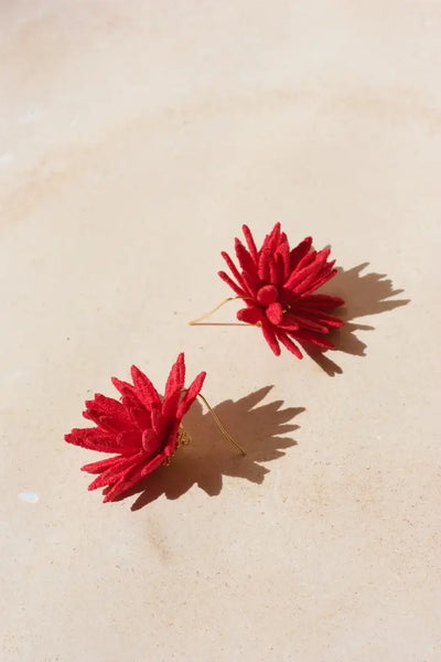 Chrysanthemum Earrings - This ILK