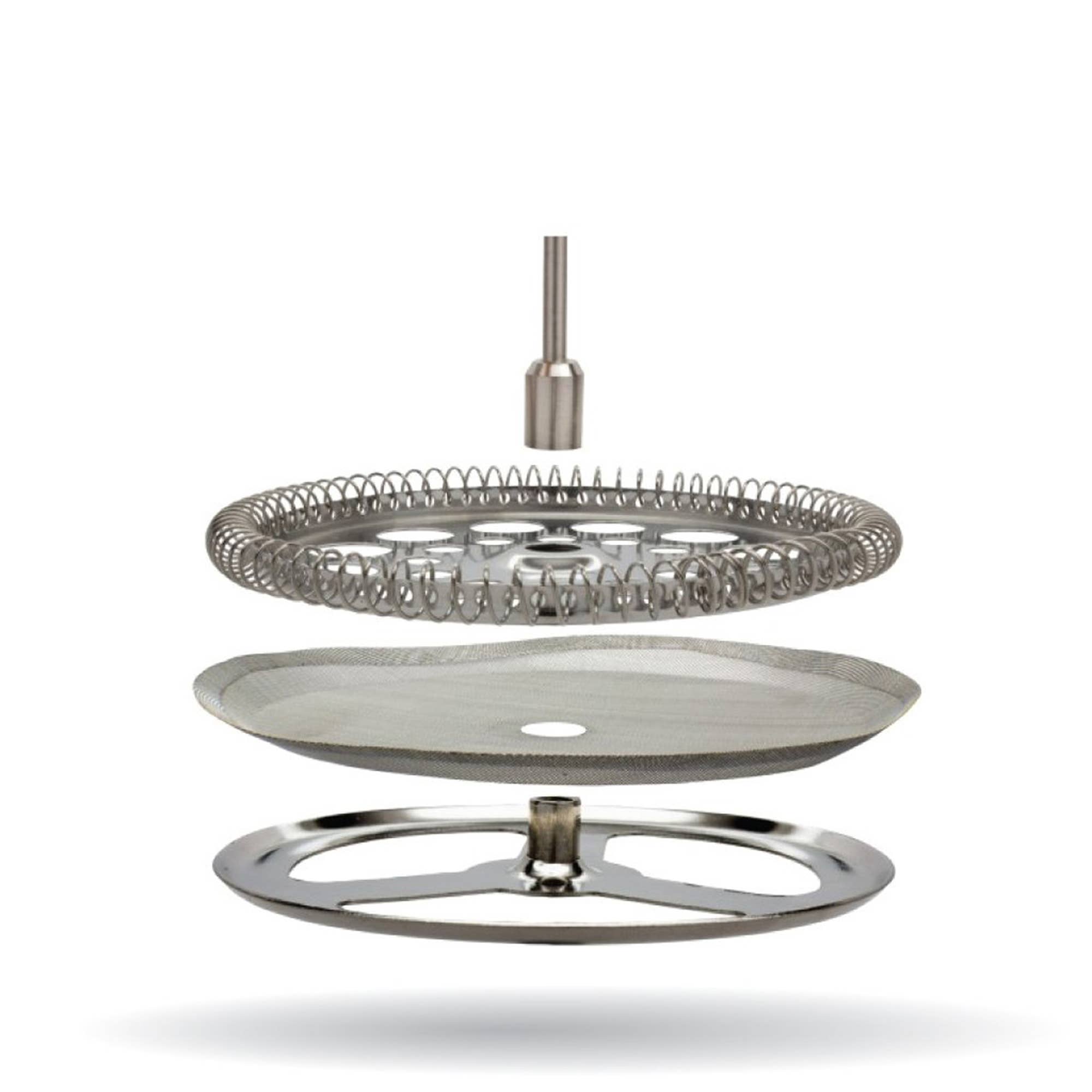 Minimal Stainless Steel Double Walled French Press