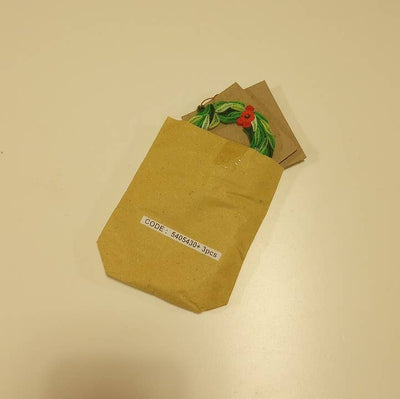 Quill Wreath Ornament: Ten Thousand Villages