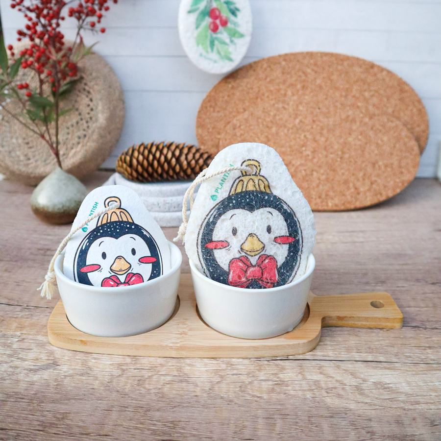 Ornament Penguin - Pop up Sponge (Holiday Exclusive)