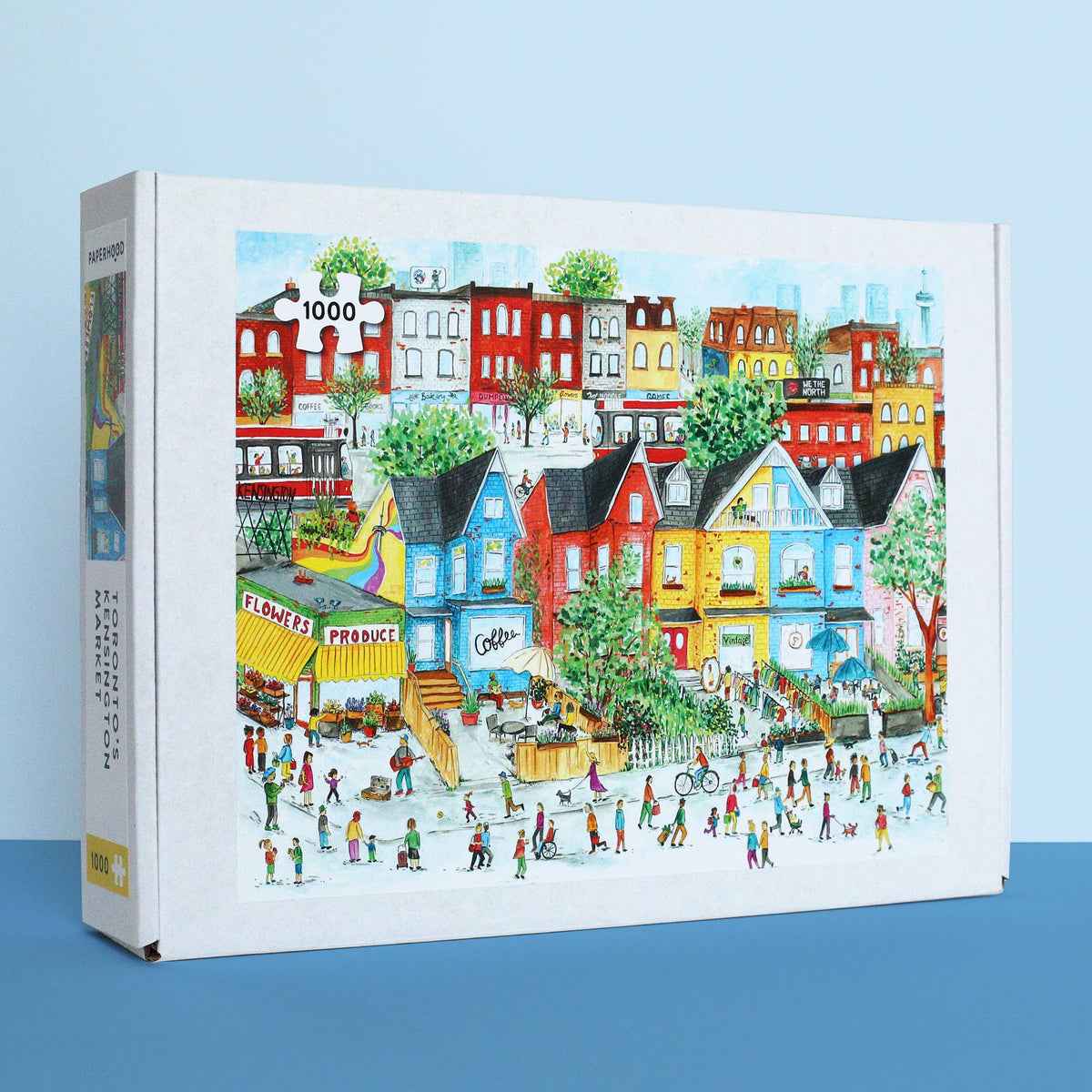 Toronto Kensington Market Puzzle (New "No Frills" Box)