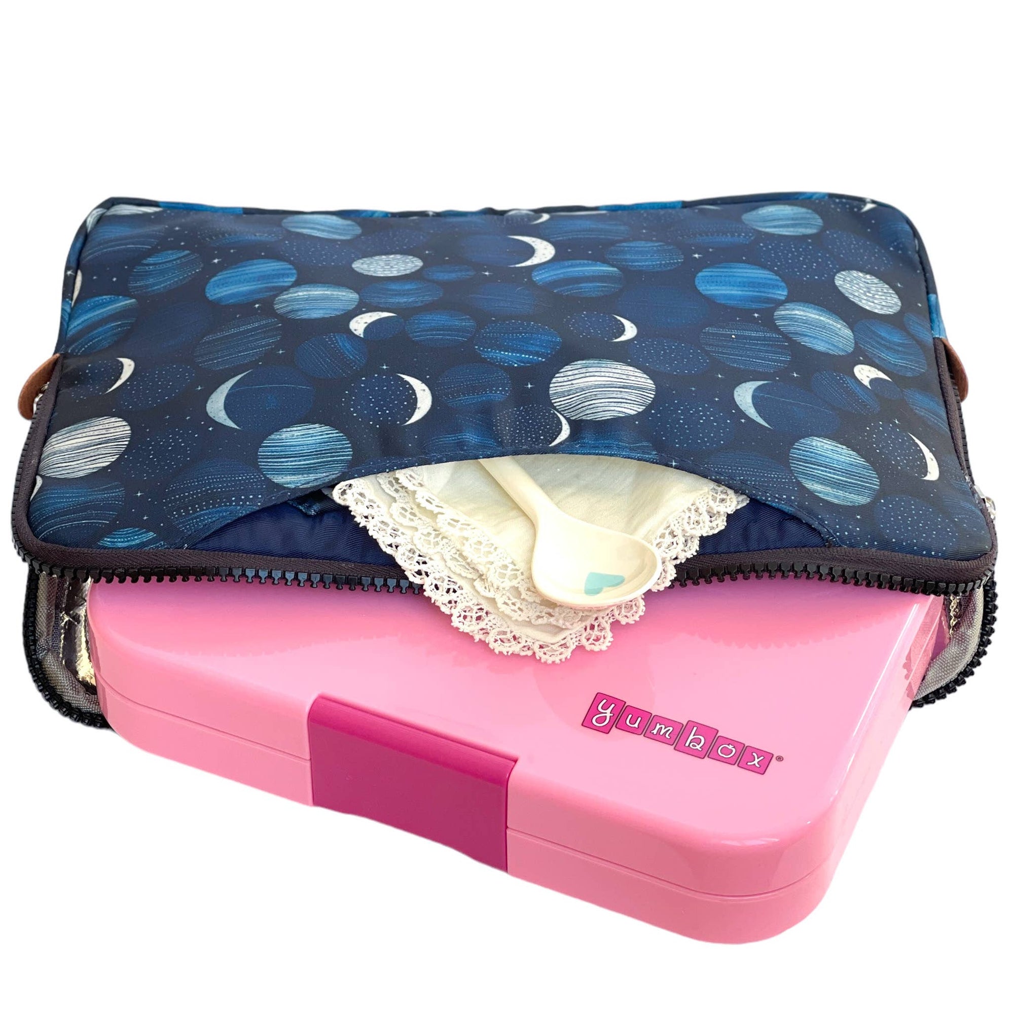 Leakproof Sandwich Friendly Bento Box - Power Pink Rainbow