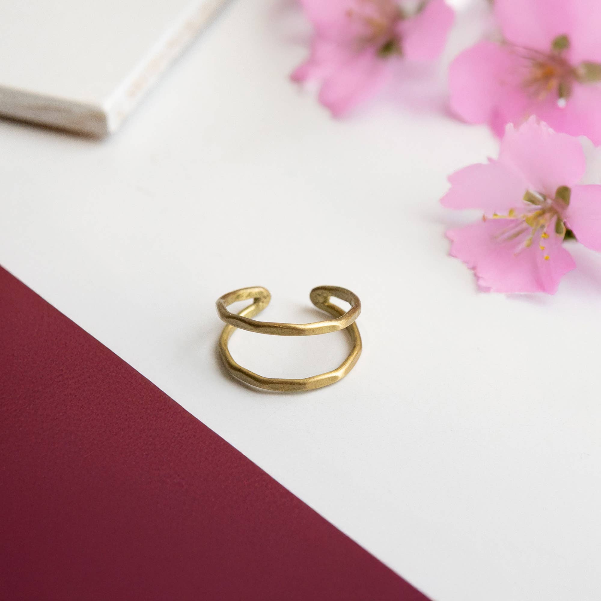 Open Arc Ring - Gold