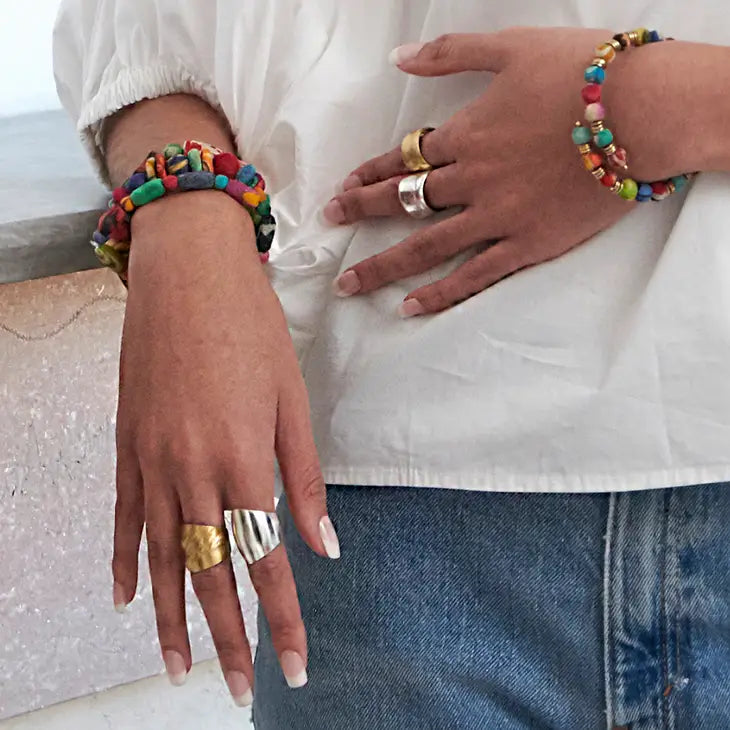 Elongated Dome Ring - World Finds