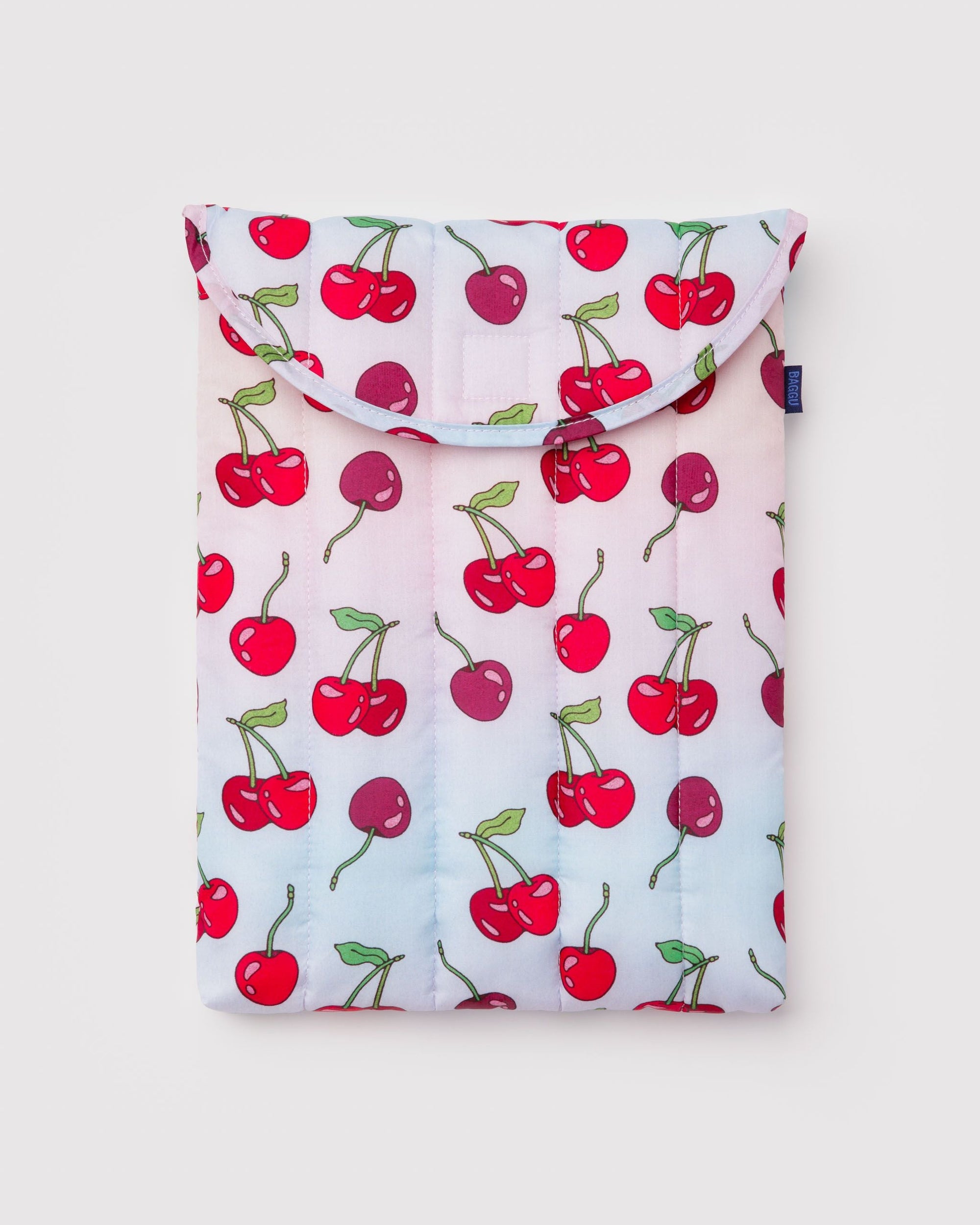 Baggu puffy laptop sleeve 13/14 inch in Cherries