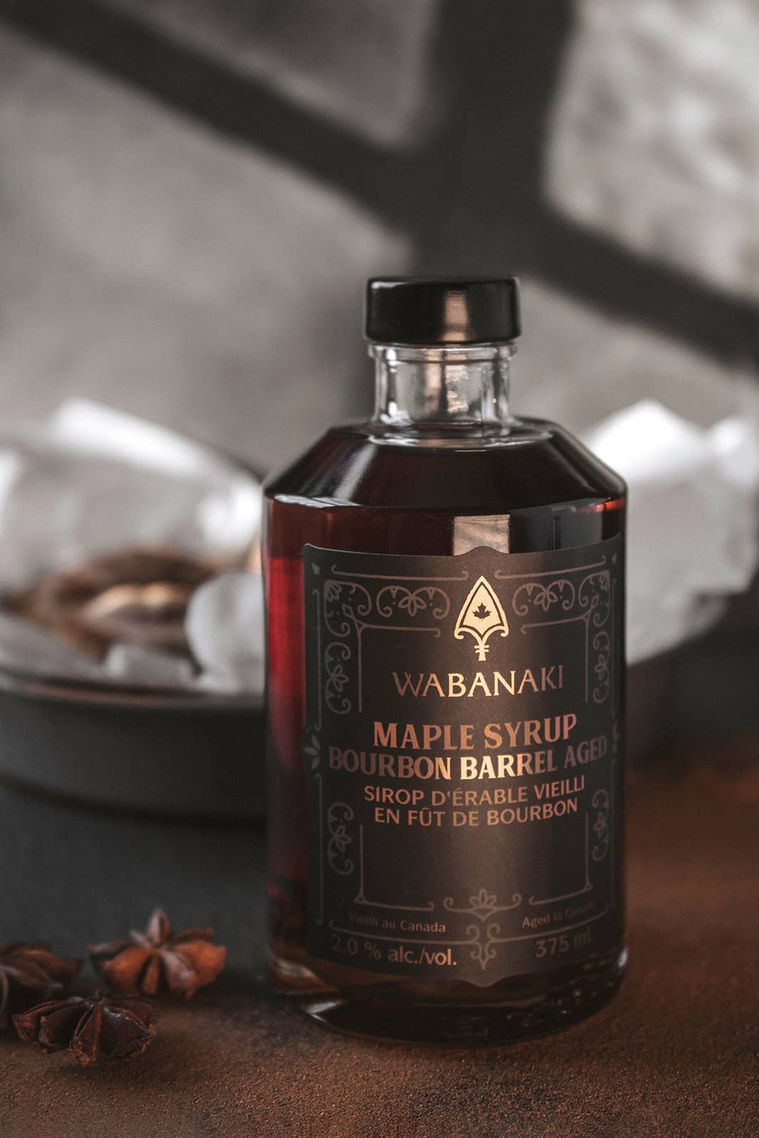 Barrel Aged Bourbon Maple Syrup (200mL)